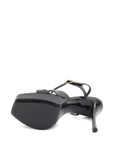 Saint Laurent 110mm Crossover Platform Sandals