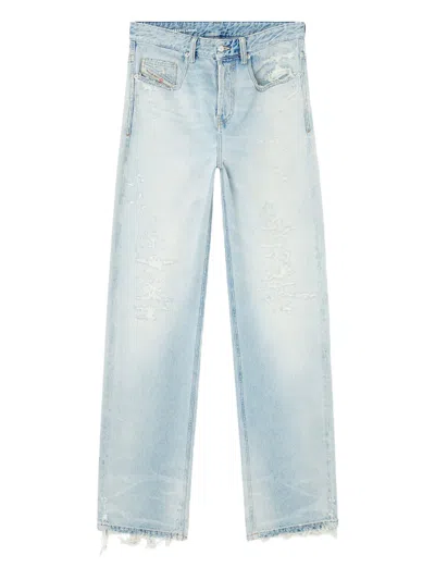 Diesel 2001 D-macro Jeans In Blue