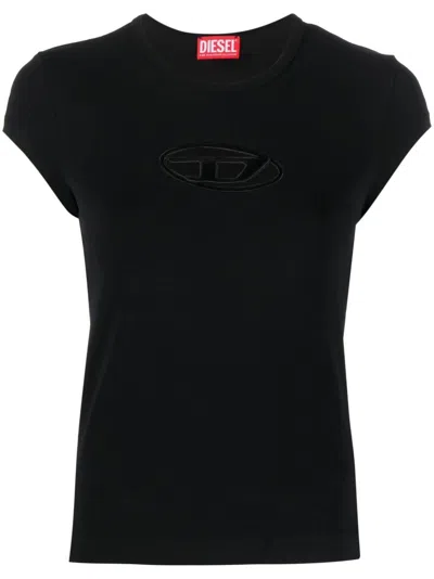 Diesel T-shirts And Polos In Black
