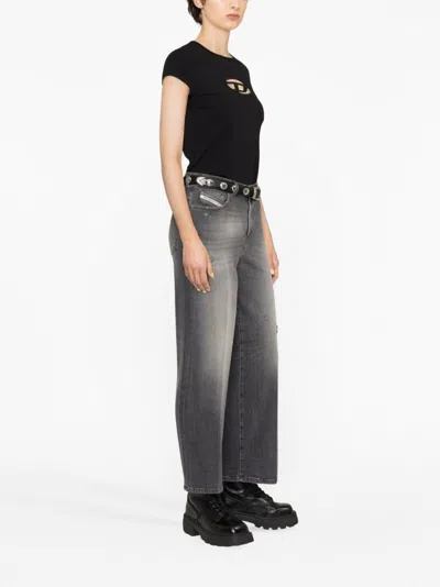 Diesel T-shirts And Polos In Black