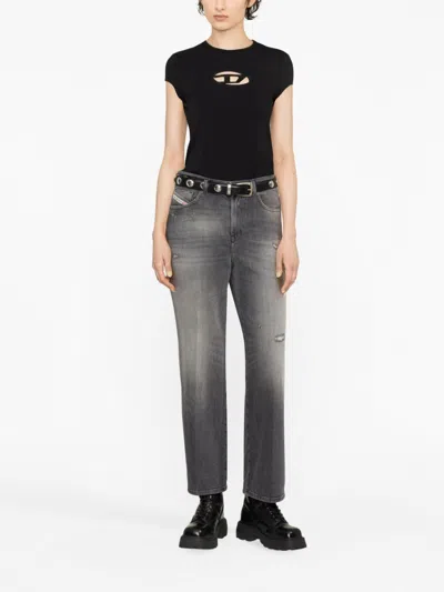 Diesel T-shirts And Polos In Black