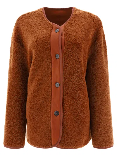 Giovi Reversible Shearling Jacket For Women