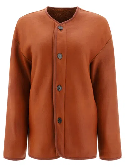 Giovi Reversible Shearling Jacket For Women