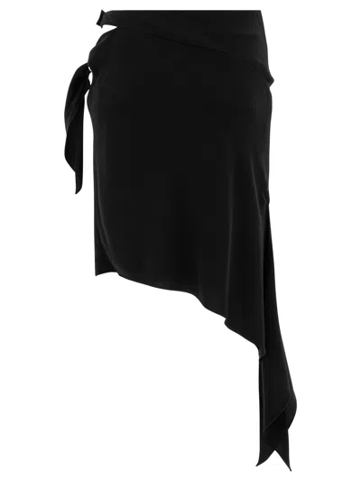 Courrèges Asymmetrical Midi Skirt