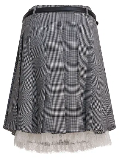 Self-portrait Skirts Grey In Gray
