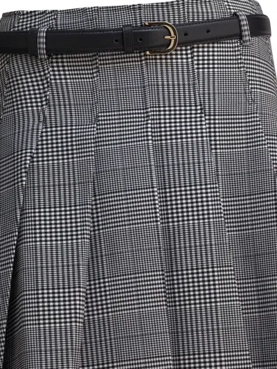 Self-portrait Skirts Grey In Gray
