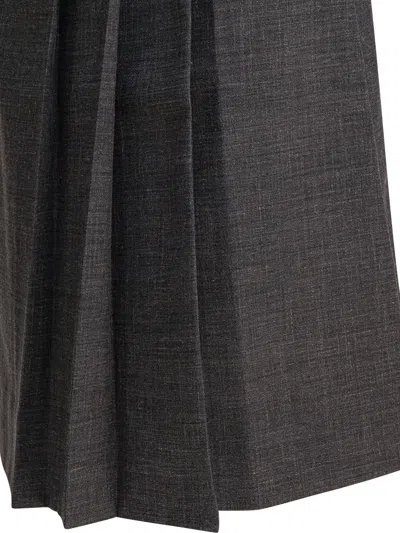 Soeur High-waisted Midi Skirt Featuring Pockets