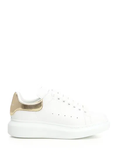 Alexander Mcqueen Oversized Leather Sneakers - Women's - Rubber/calf Leather
