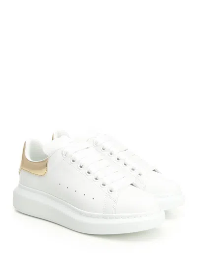 Alexander Mcqueen Oversized Leather Sneakers - Women's - Rubber/calf Leather