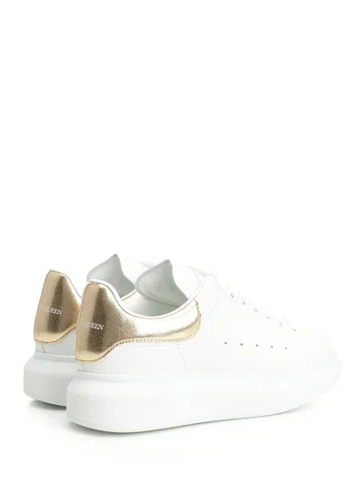 Alexander Mcqueen Oversized Leather Sneakers - Women's - Rubber/calf Leather