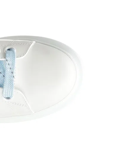 Alexander Mcqueen Oversized Leather Sneakers In White