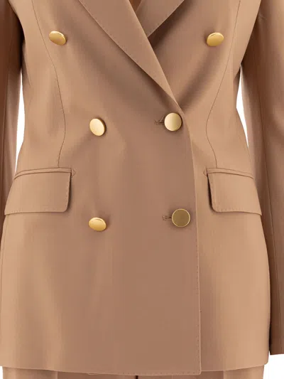 Tagliatore Double-breasted Suit Flap Pockets Notched Lapels