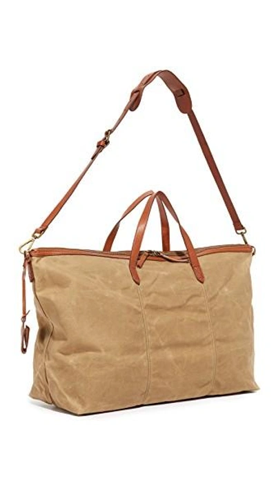 MADEWELL CANVAS TRANSPORT WEEKENDER BAG 