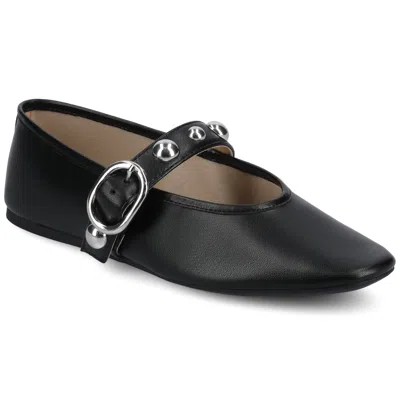 Journee Collection Journee Womens Naveah Studded Ballet Flats