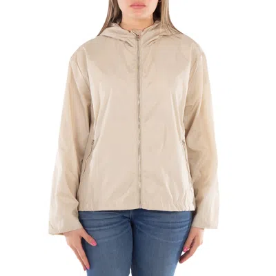 Save The Duck Hope Hooded Windbreaker Jacket In Neutral