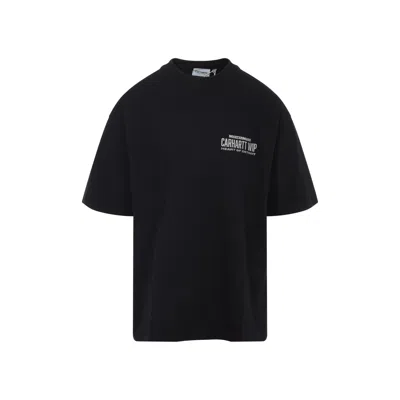 Carhartt Wip Short Sleeves Arcan T-shirt In Black