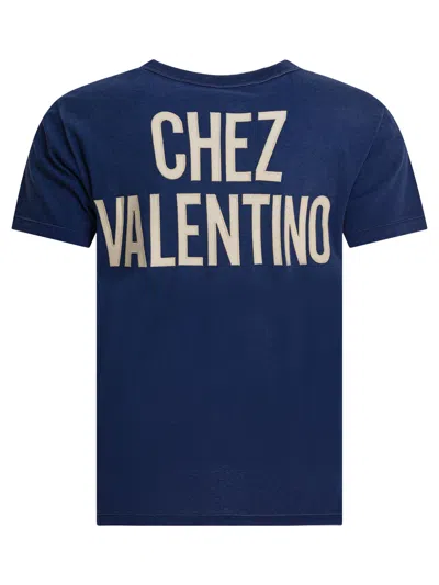 Valentino Crew Neck Graphic And Text Design