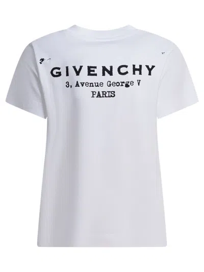 Givenchy Regular Fit Cotton T-shirt With Logo Design