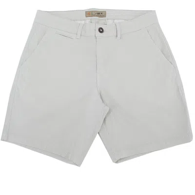 Eight X Men's Neutrals Beige Slim Fit Jacquard Shorts In Gray