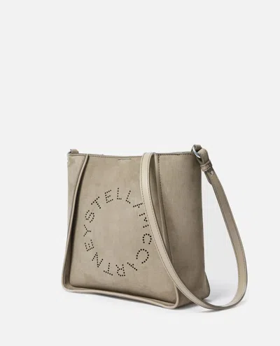 Stella Mccartney Khaki Crossbody Bag With Adjustable Strap