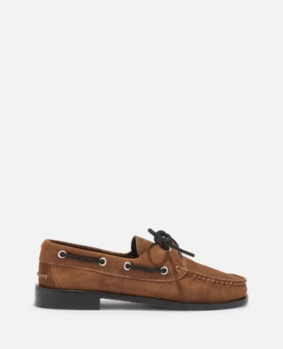 Aeyde Harris Cow Suede Leather Tobacco