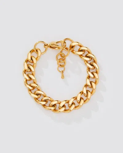 8 Other Reasons Curb Link Bracelet In Gold