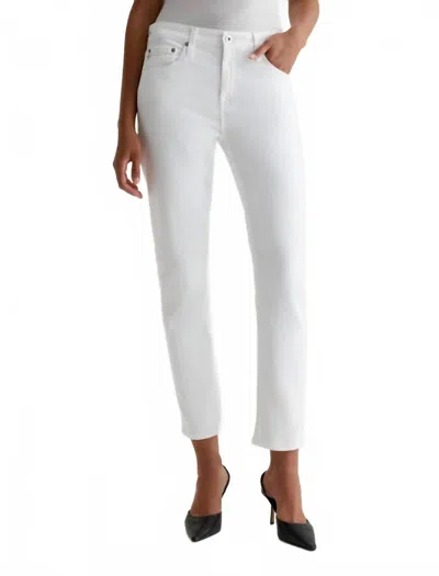 Ag Brinley Mid Rise Classic Straight Leg Jeans