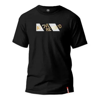 Eight X Men's Above & Beyond  Street T-shirt - Black In Black