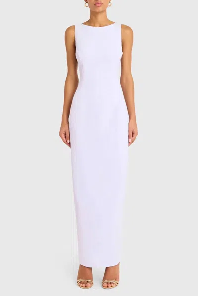 Amanda Uprichard Marbella Maxi Dress In Feather In White