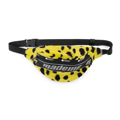 Mademe X Lesportsac Lenticular Mesh Fanny Pack Black/yellow Belt Bag