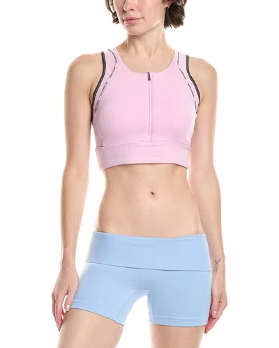 New Balance Impact Run At Bra Top In Pink