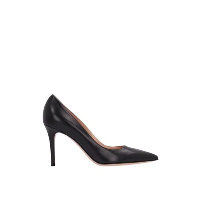 Gianvito Rossi Black Leather Pumps