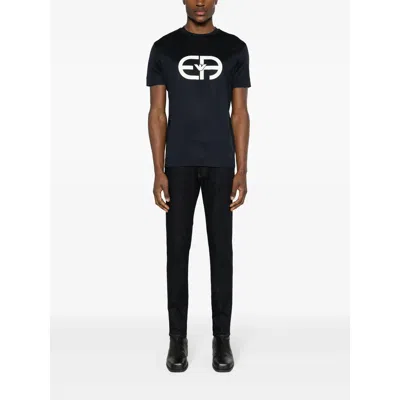 Emporio Armani Ea T-shirt In Black
