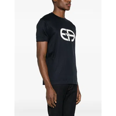Emporio Armani Ea T-shirt In Black