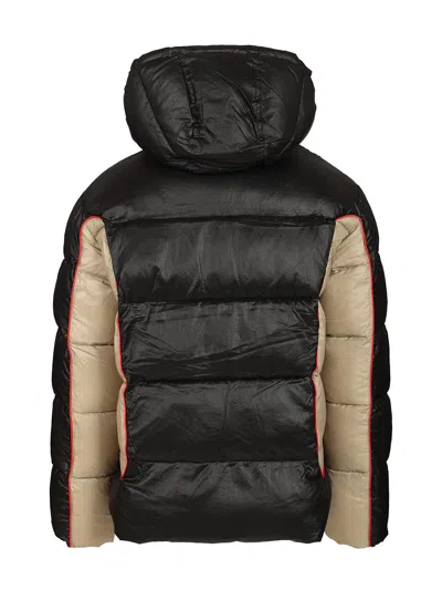 Diesel Mens 9xx W-ostend Hooded Shiny-ripstop Puffer Jacket In Multi