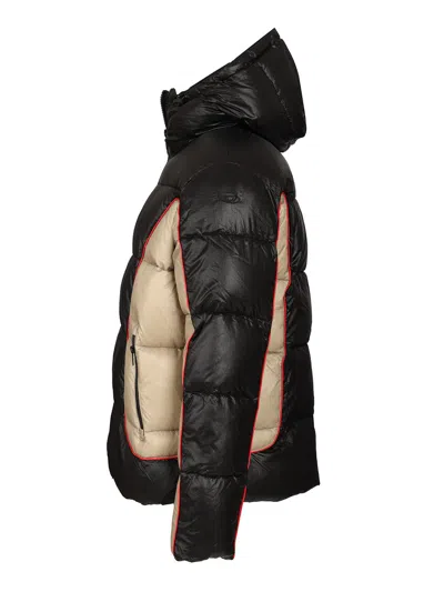 Diesel Mens 9xx W-ostend Hooded Shiny-ripstop Puffer Jacket In Multi