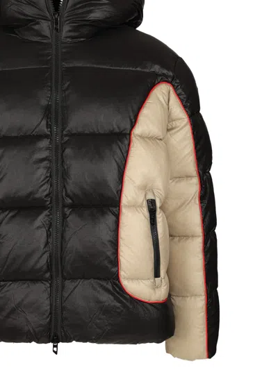 Diesel Mens 9xx W-ostend Hooded Shiny-ripstop Puffer Jacket In Multi