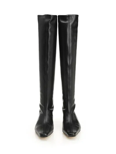 Staud Wally 50mm Knee-high Leather Boots