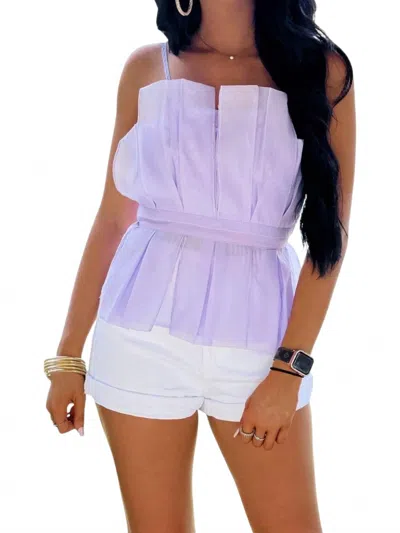 Cloud Ten One Of A Kind Top In Light Purple