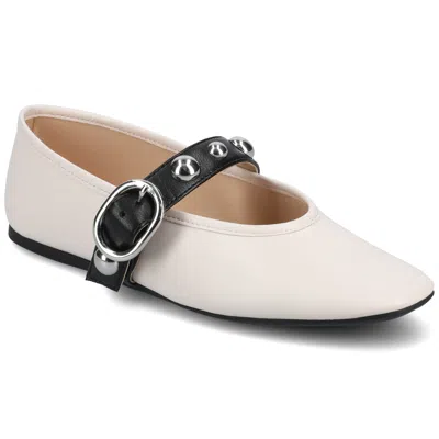 Journee Collection Journee Womens Naveah Studded Ballet Flats