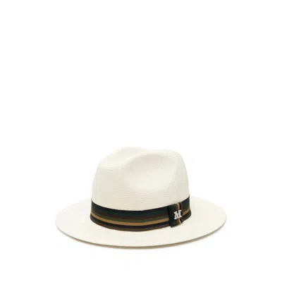 Max Mara White Hats In White