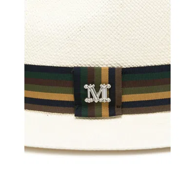 Max Mara White Hats In White