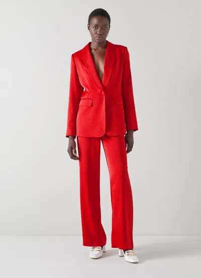 Lk Bennett Seydoux Jackets In Red
