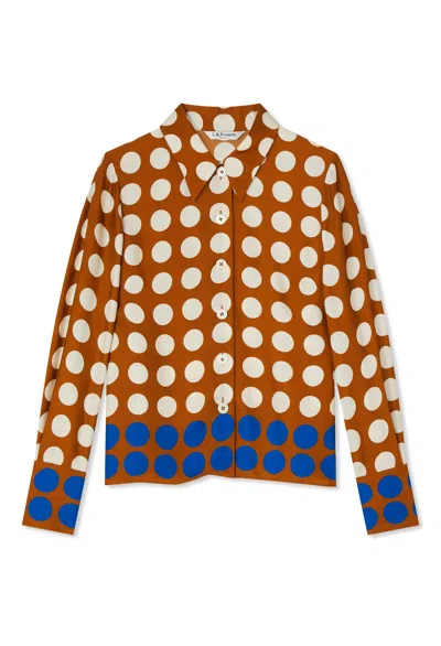 Lk Bennett Elsie Woven Tops In Multi