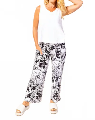 Habitat Women's Pocket Flood Pant In Black In Multi