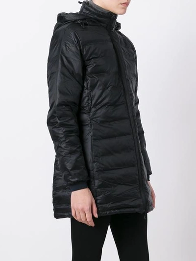Shop Canada Goose Padded Coat In Black