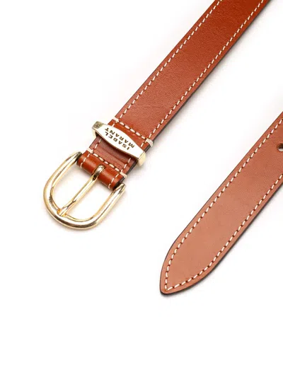 Isabel Marant Zadd Belts Brown