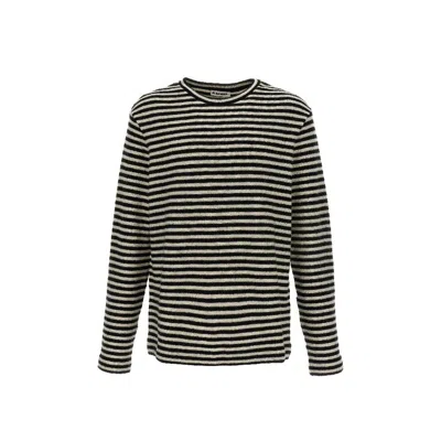 Jil Sander Striped Wool Compact Jersey T-shirt Men