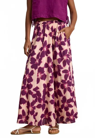 Velvet By Graham & Spencer Jess Skirt In Purple In Purple
