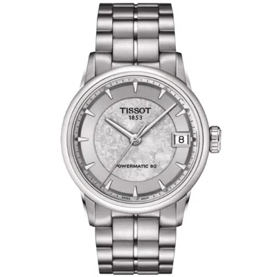 Tissot Women's T-classic Luxury Powermatic 80 Silver Dial Watch